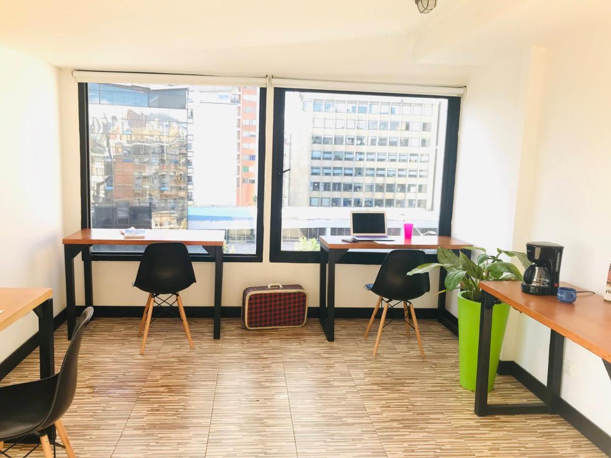 Hostal - Hotel - Apartaestudios Amoblados CHAPINERO LAS MANDARINAS - COWORKING Bogotá Eksteriør billede